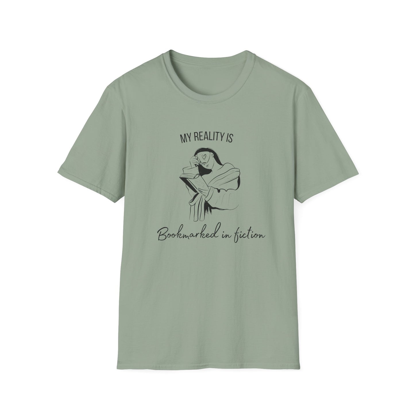 My Reality is, Bookmarked in Fiction - T-Shirt