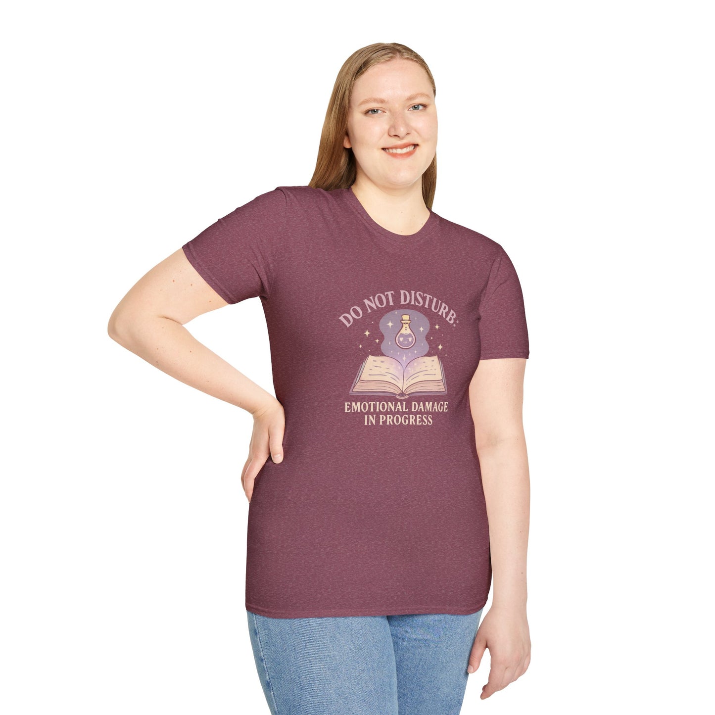 Do Not Disturb, Emotional Damage In Progress - T-Shirt