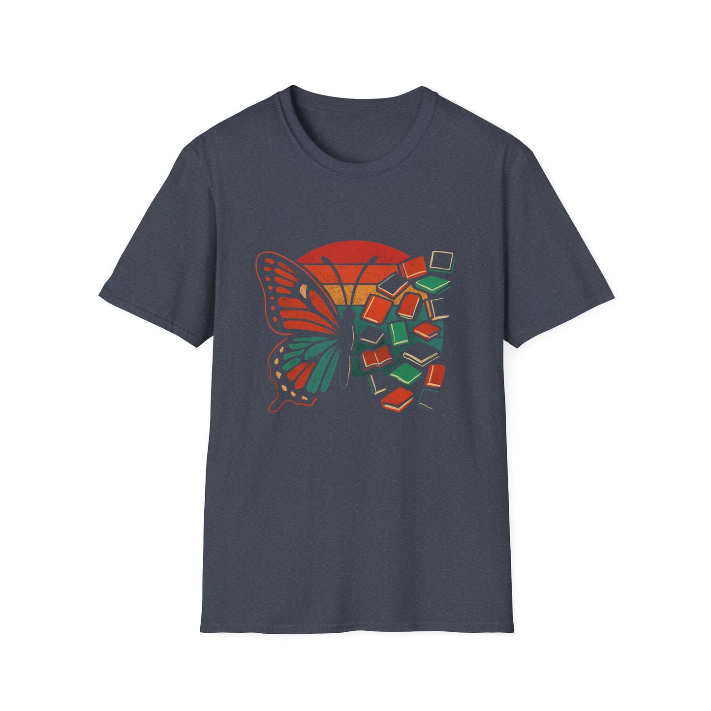 Butterfly Book Graphic - T-Shirt