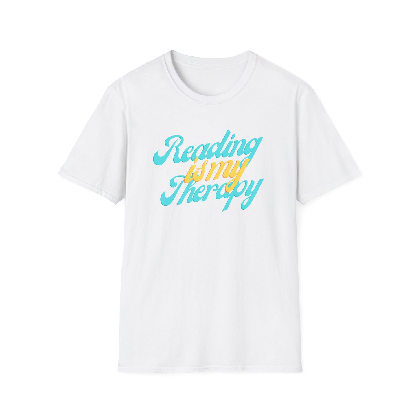 Mental Health, Reading Is My Therapy - T-Shirt