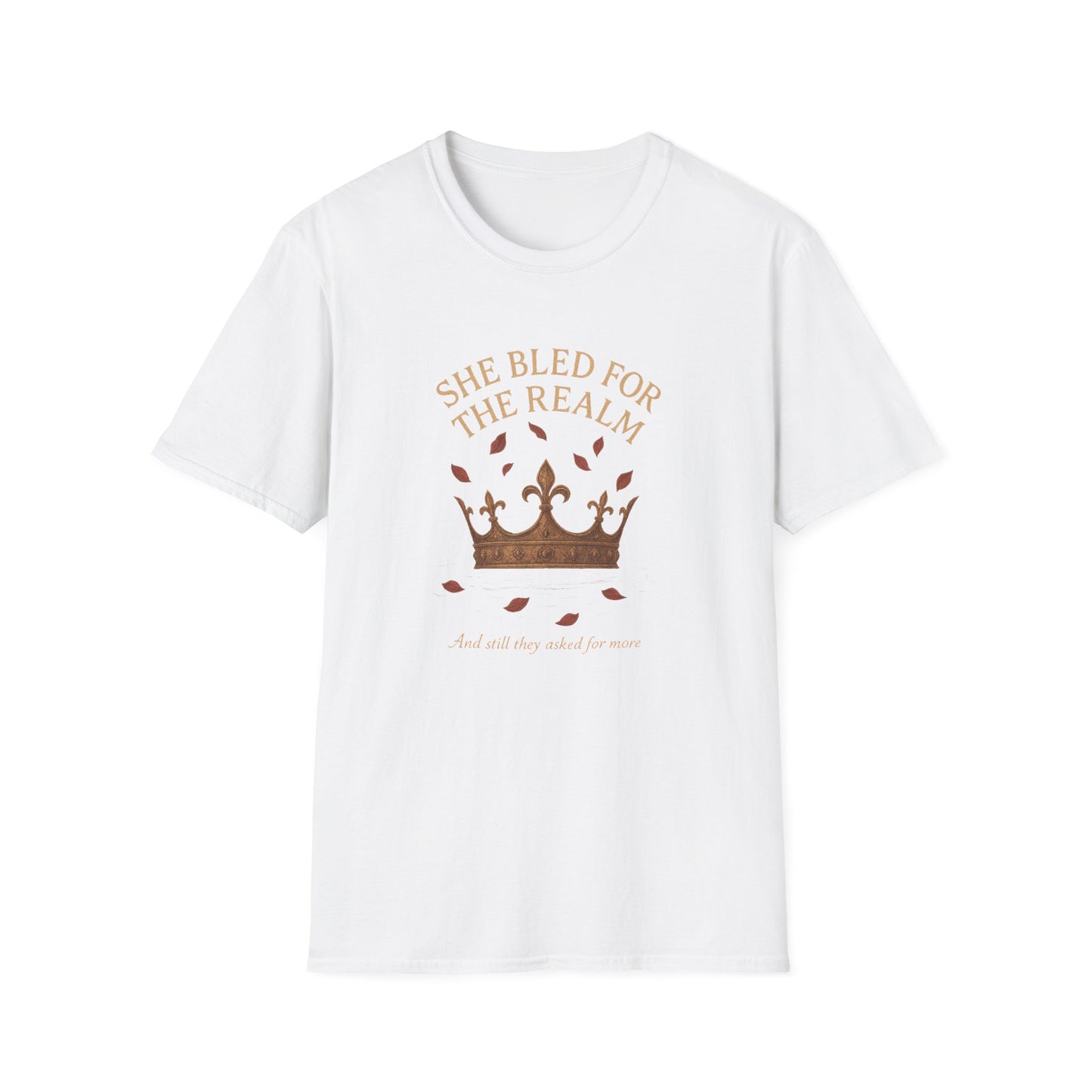 Romantasy She Bled For The Realm - T-Shirt