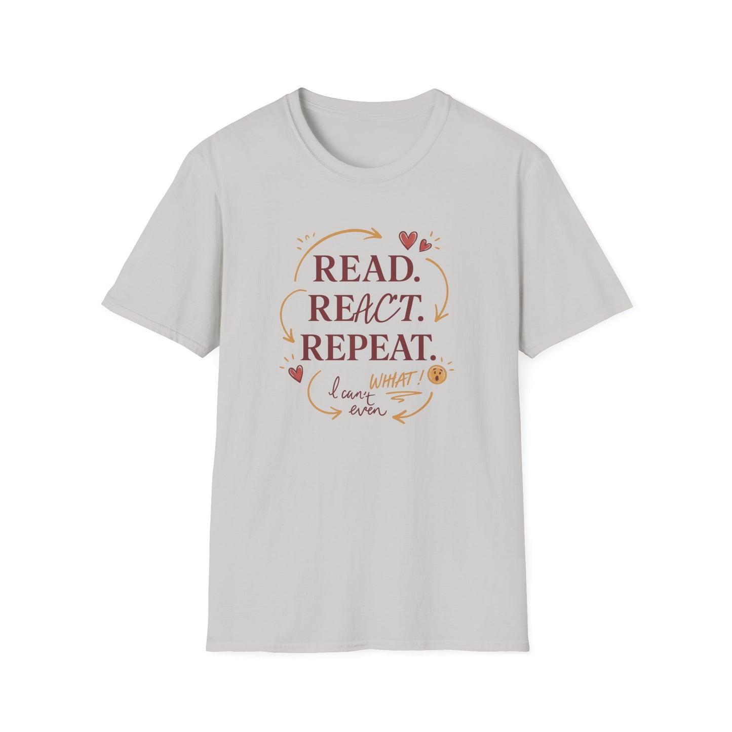 Read, React, Repeat - T-Shirt