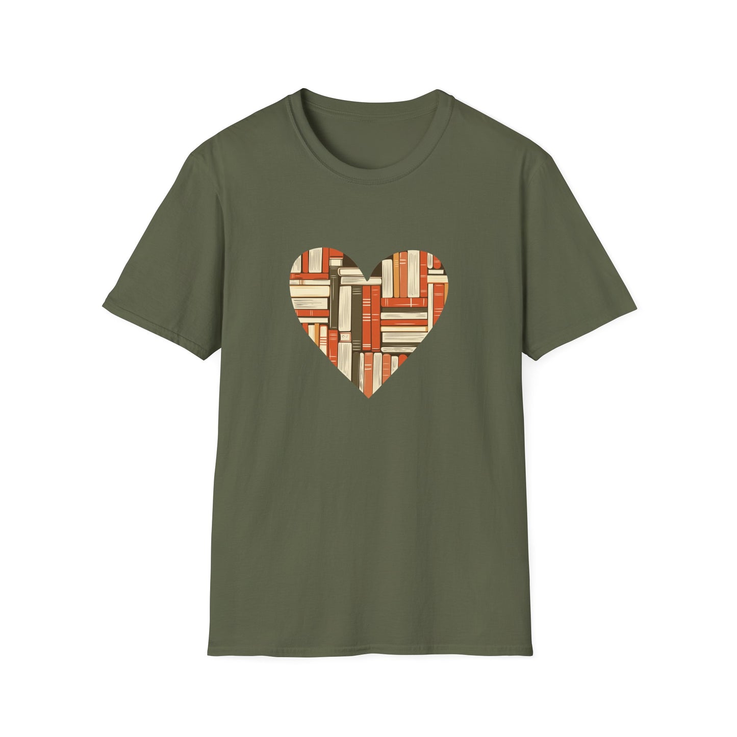 Heart Made of Books - T-Shirt