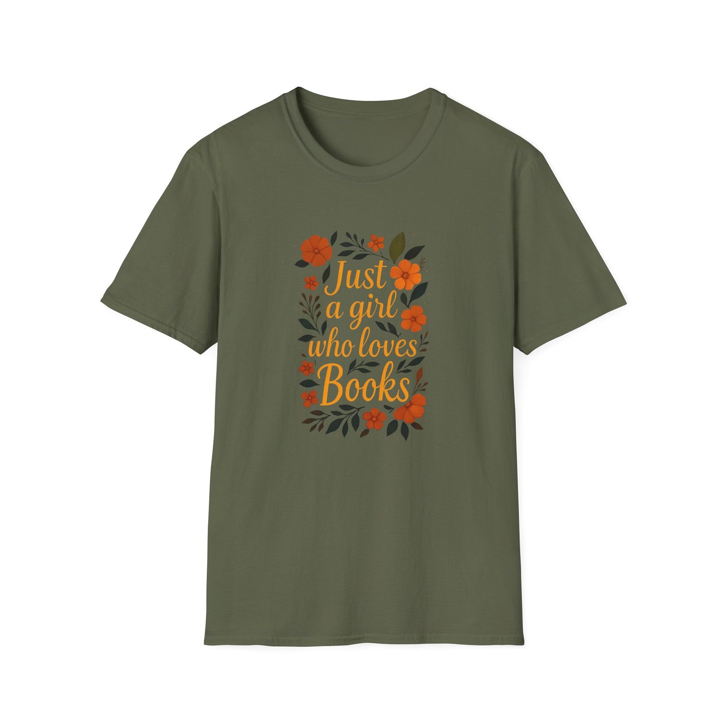Just a Girl Who Loves Books - T-Shirt