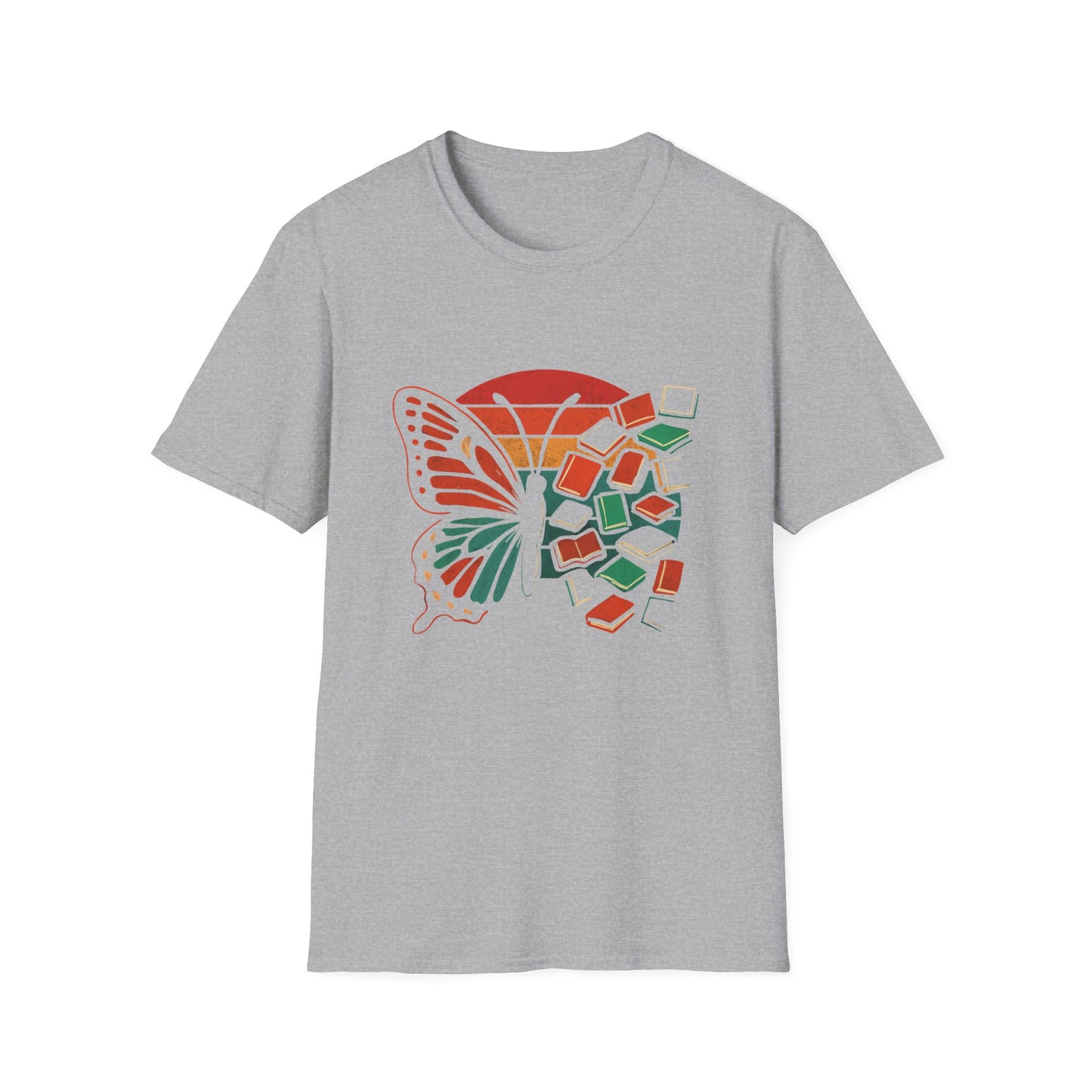 Butterfly Book Graphic - T-Shirt