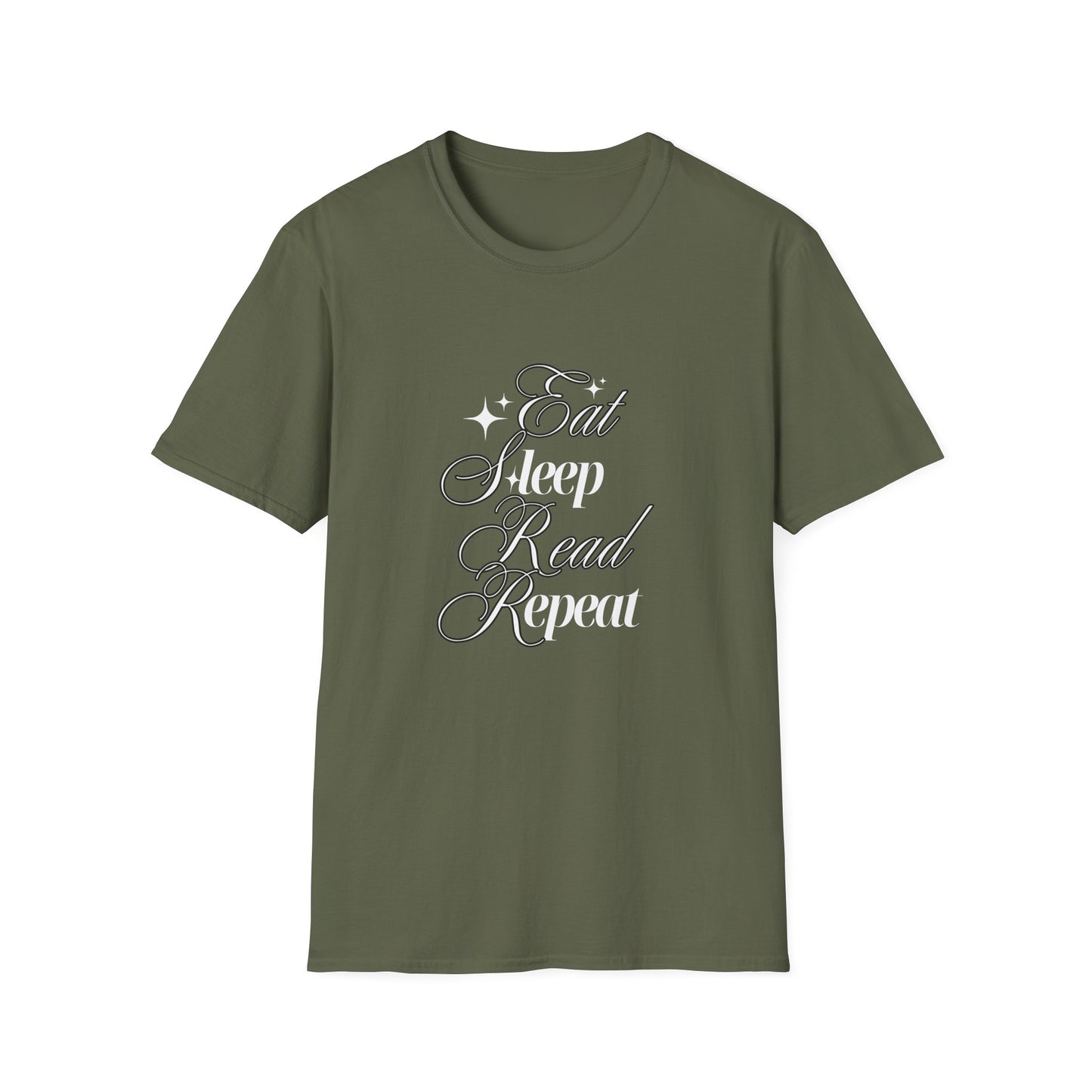 Eat Sleep Read Repeat - T-Shirt