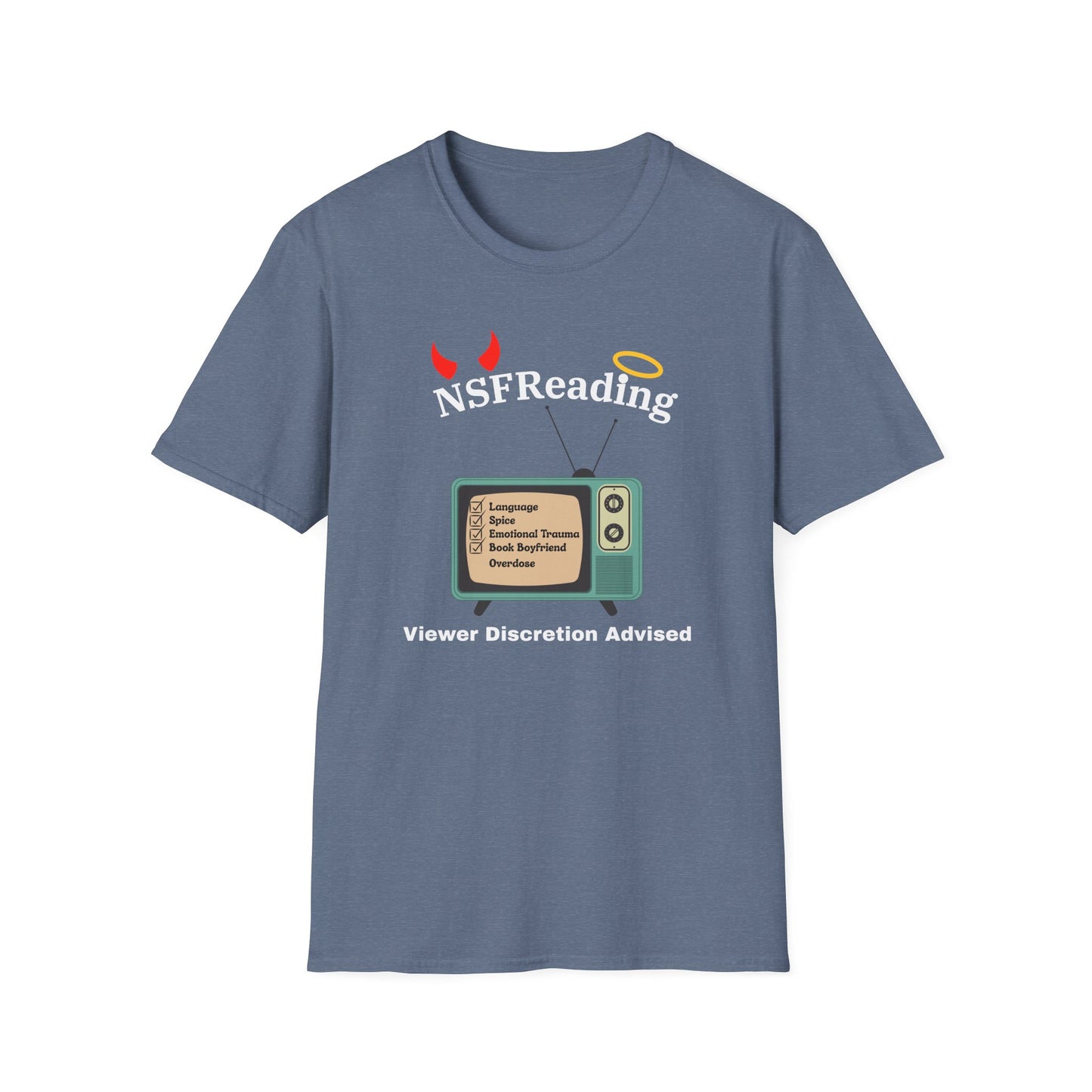 NSF Reading, Viewer Discretion Advised - T-Shirt