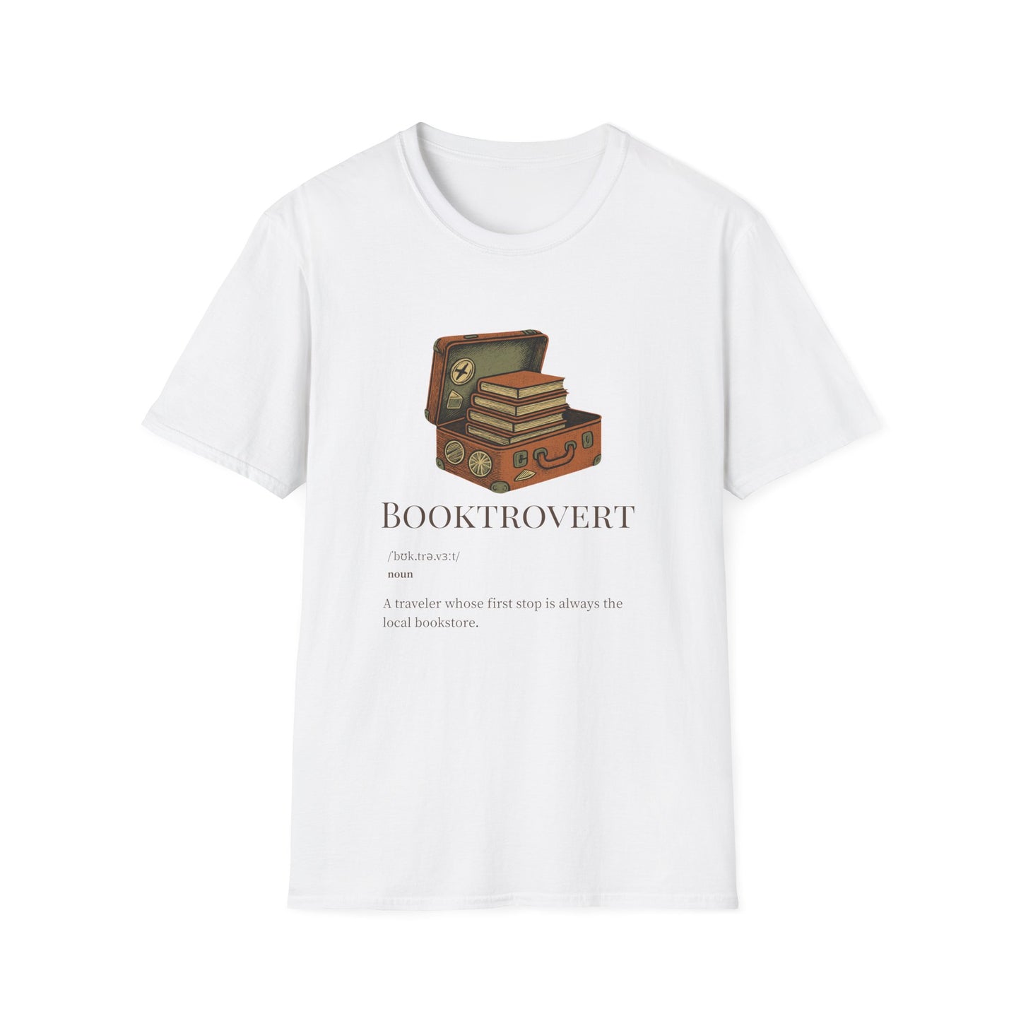 Booktrovert, Traveler Definition - T-Shirt