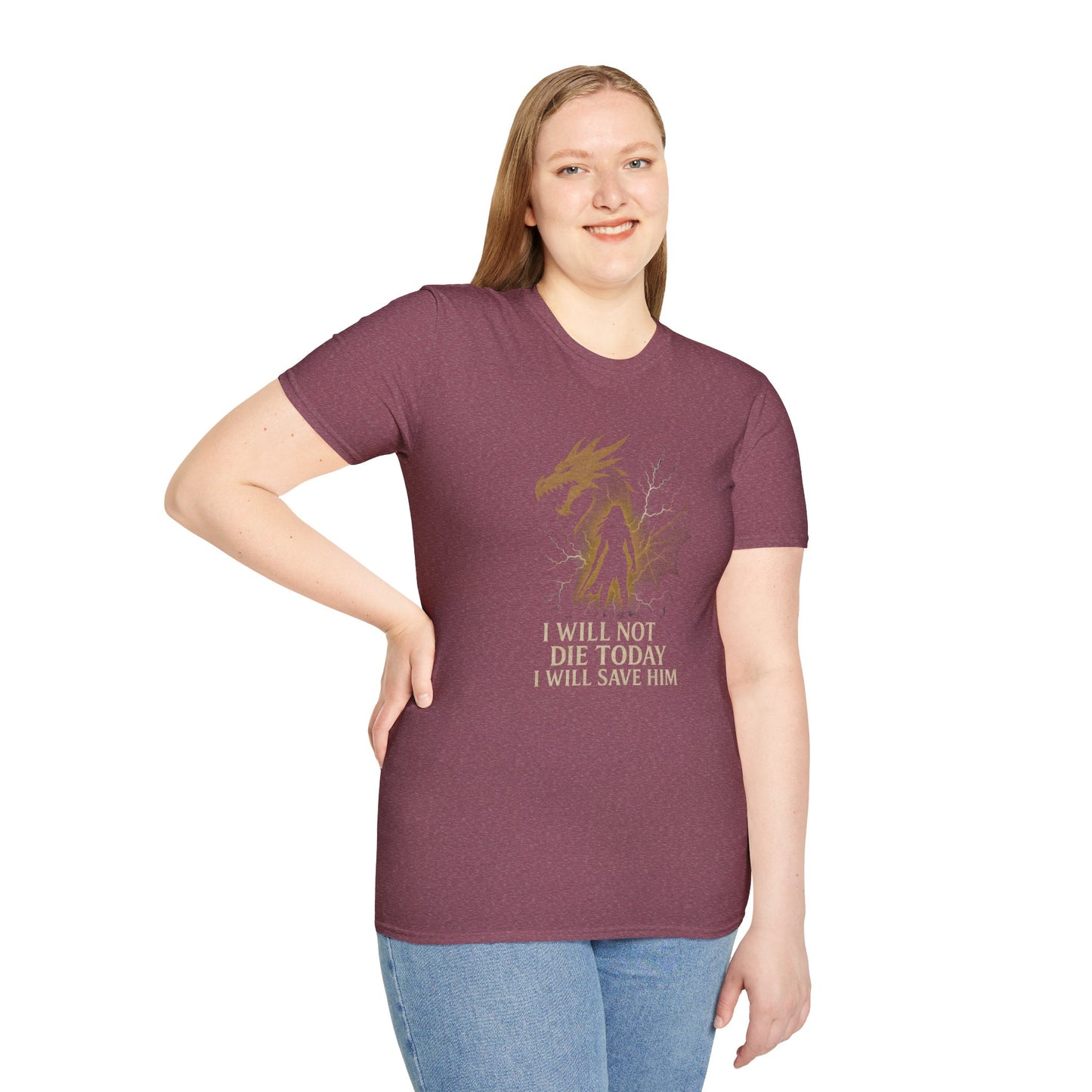 Fourth Wing, I Will Save Him – Heroic Violet - T-Shirt