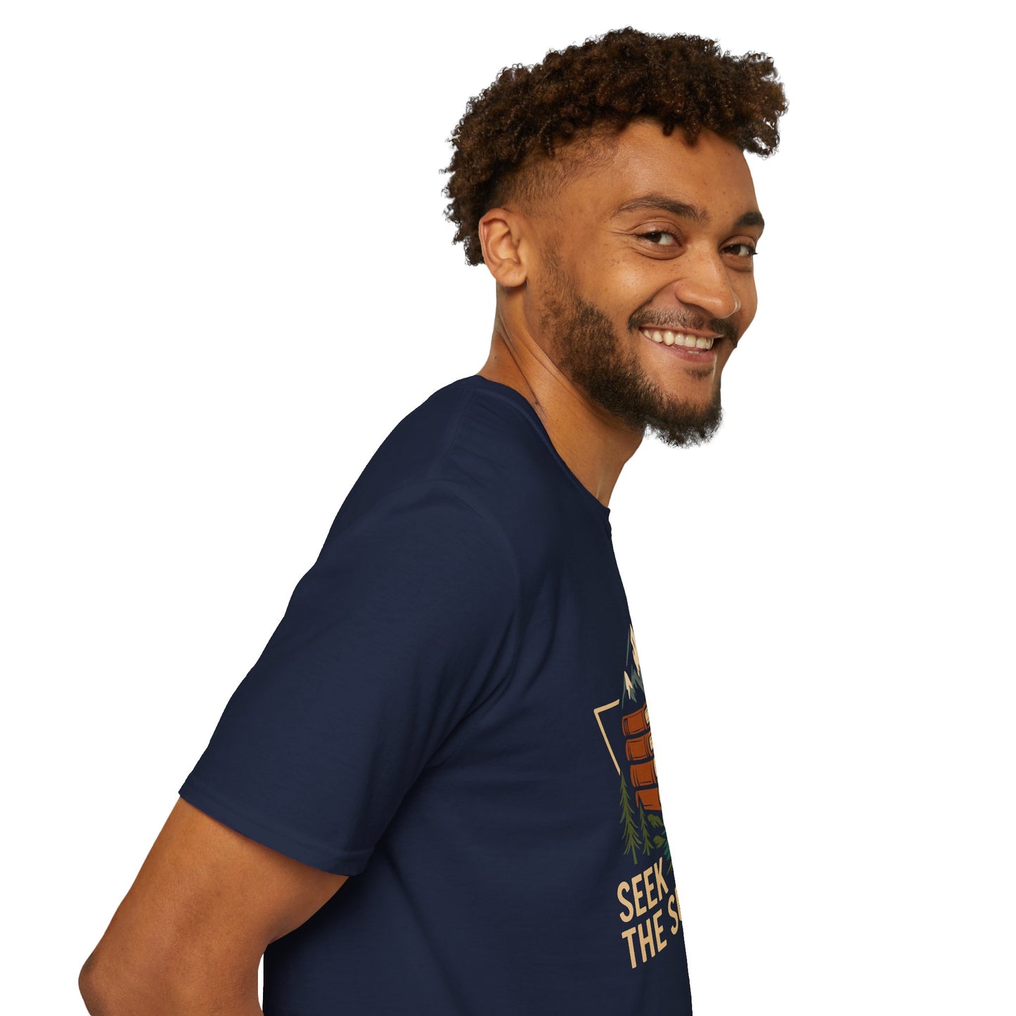 Seek The Summit, When The Books Call - T-Shirt
