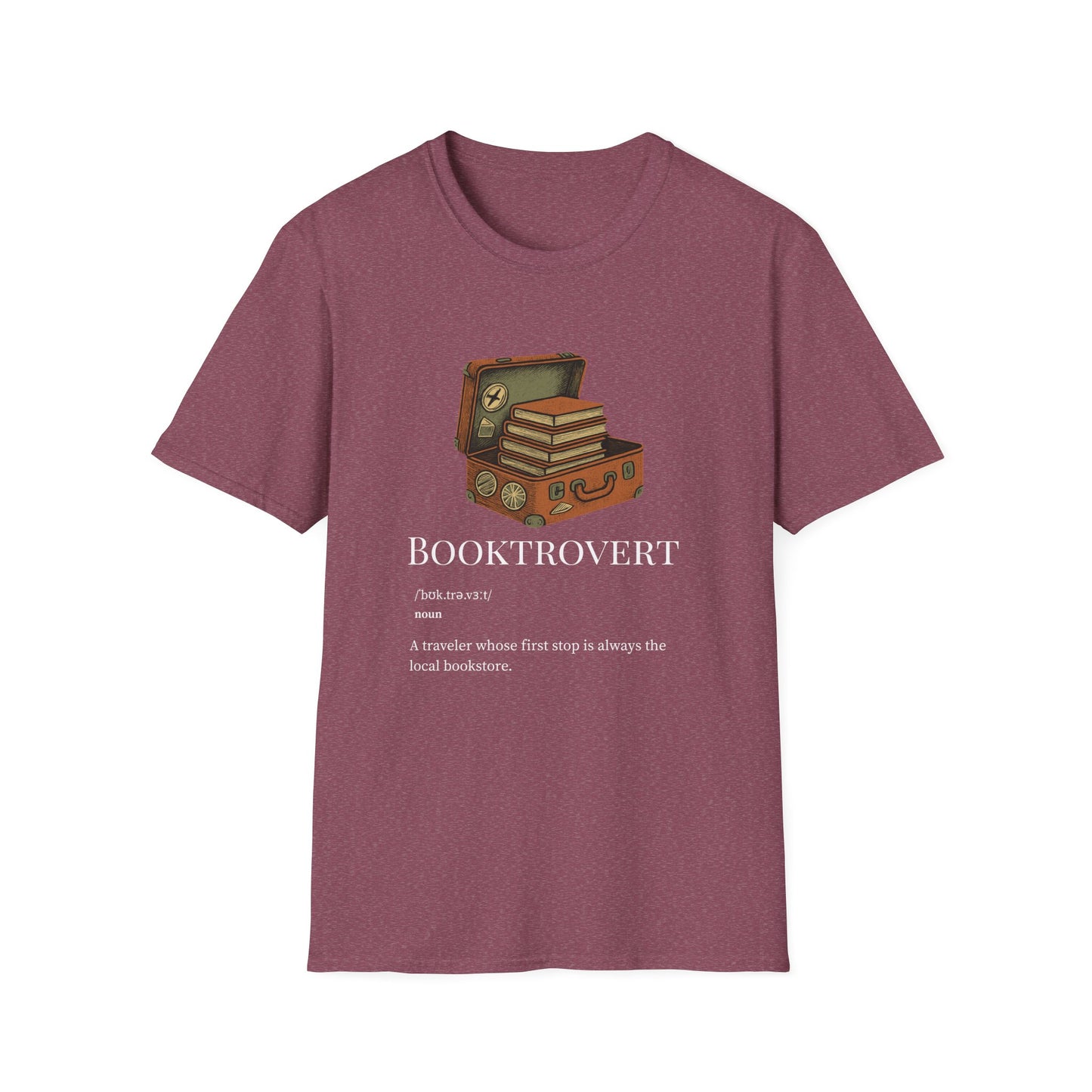 Booktrovert, Traveler Definition - T-Shirt
