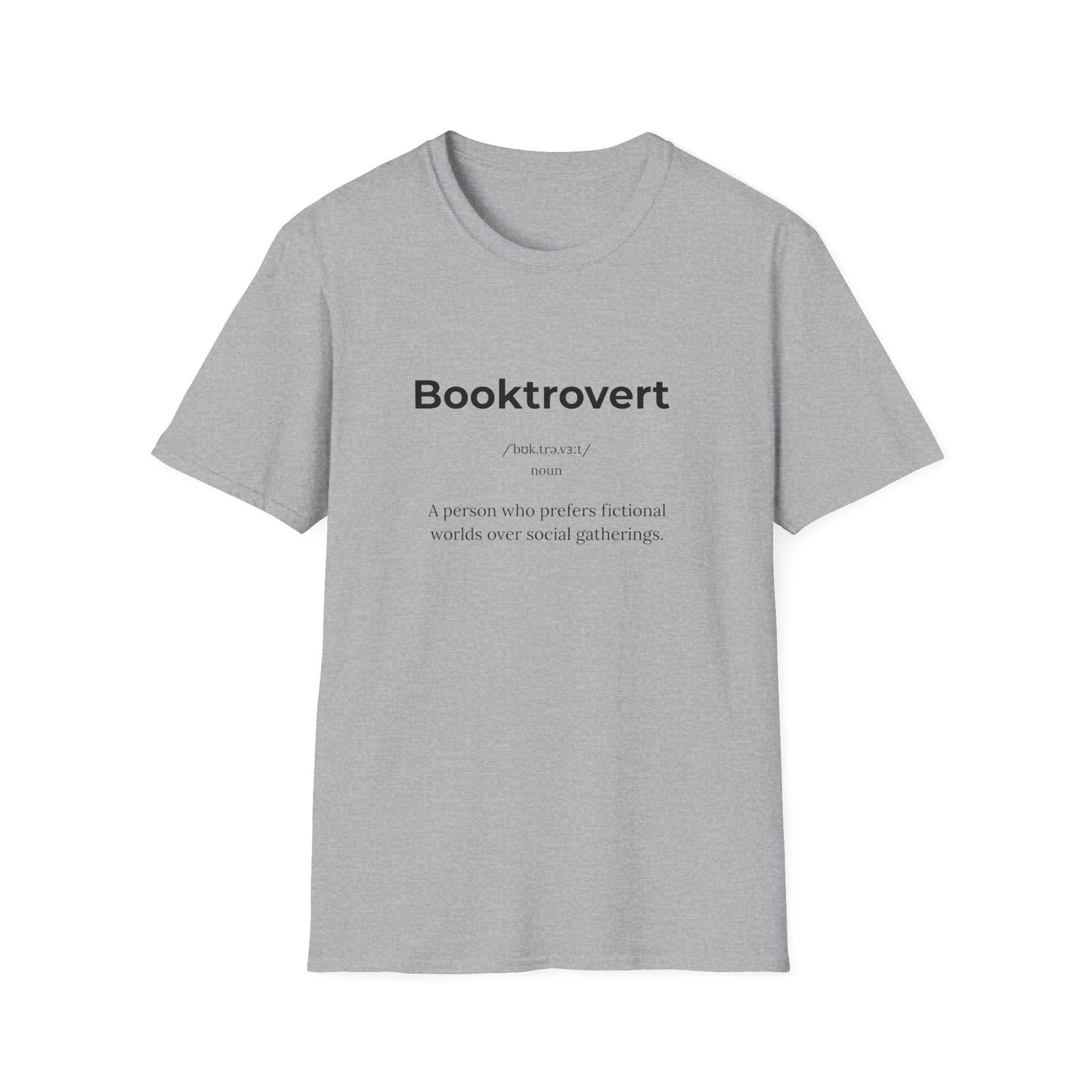 Booktrovert Definition - T-Shirt