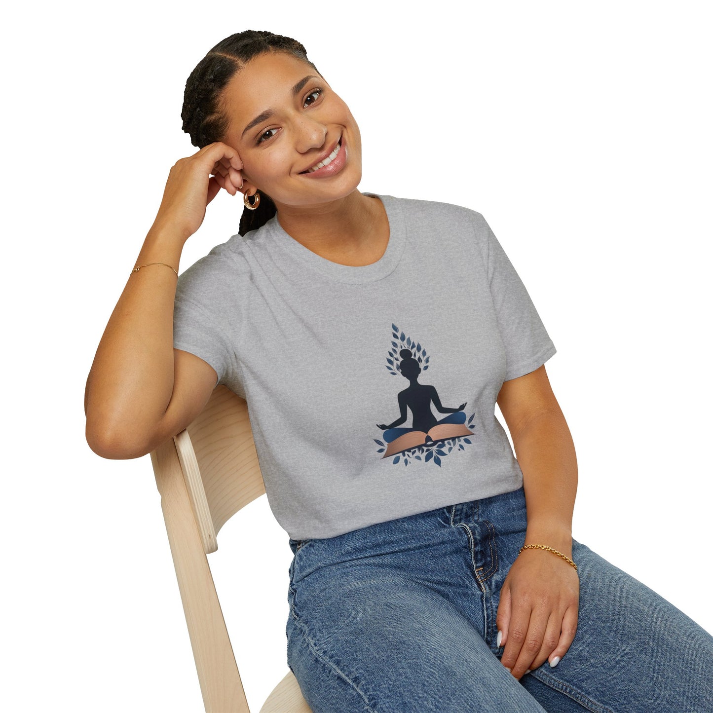 Reading Is My Cardio, Yoga - T-Shirt