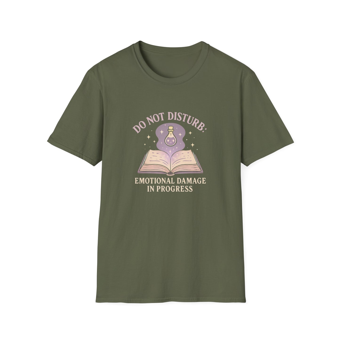 Do Not Disturb, Emotional Damage In Progress - T-Shirt