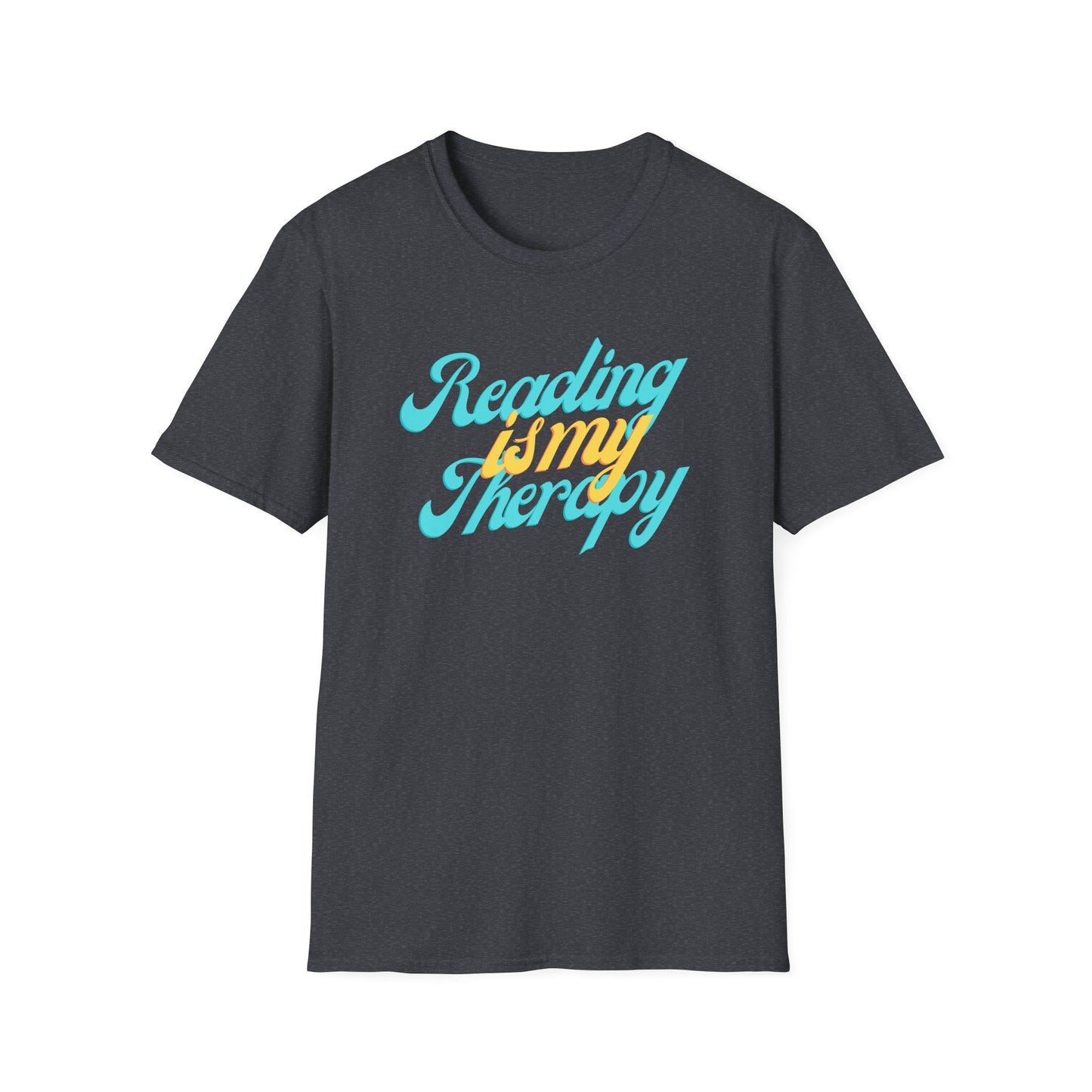 Mental Health, Reading Is My Therapy - T-Shirt