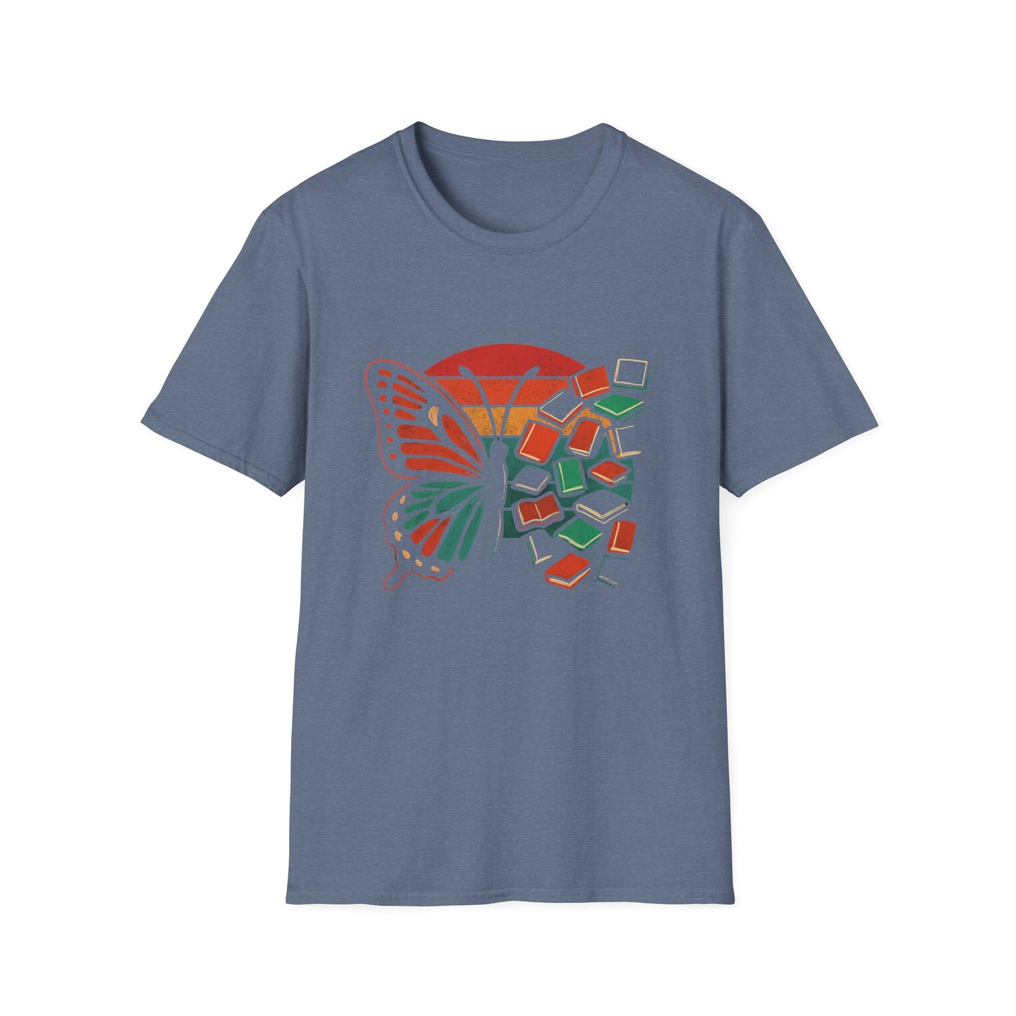 Butterfly Book Graphic - T-Shirt