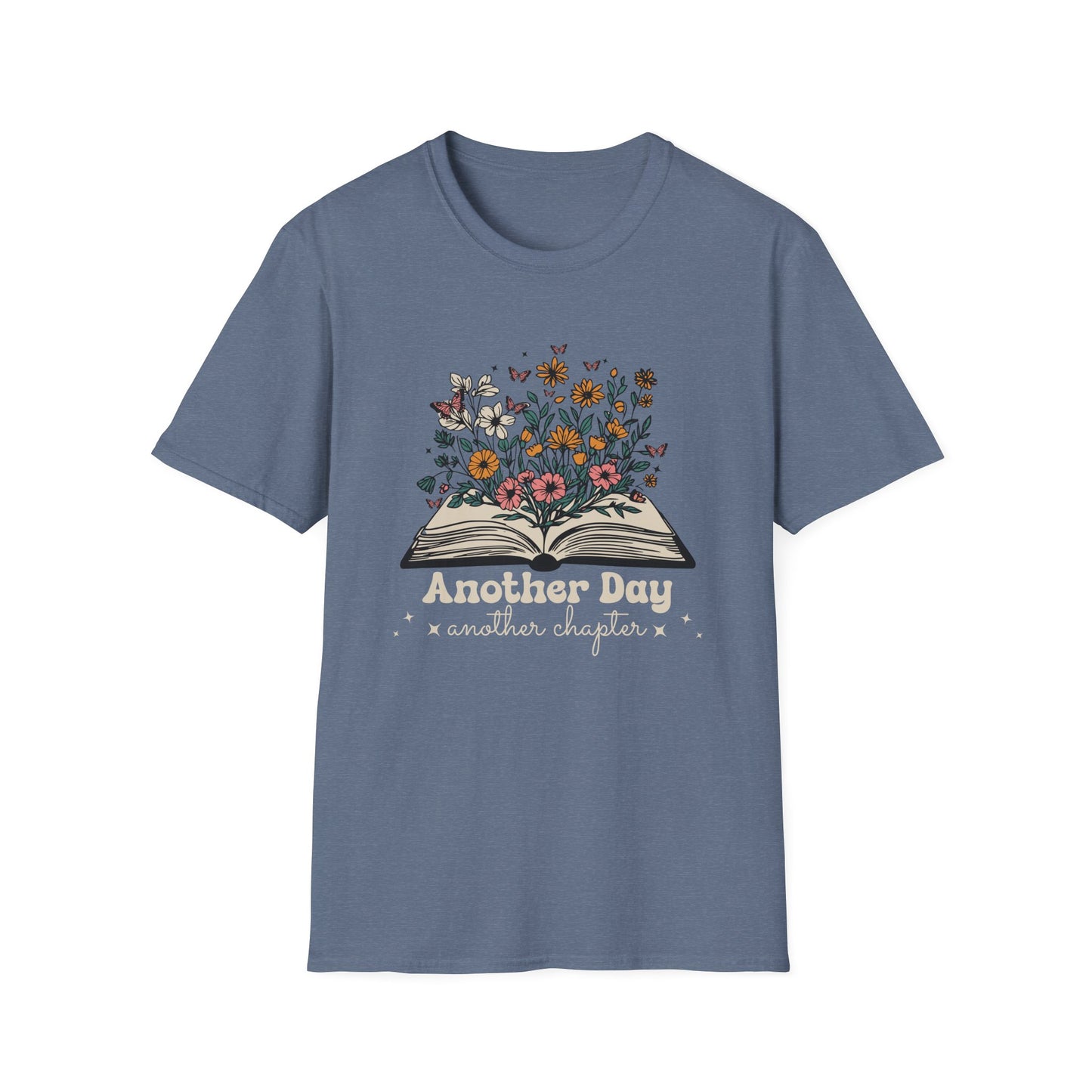 Floral Another Day, Another Chapter - T-Shirt