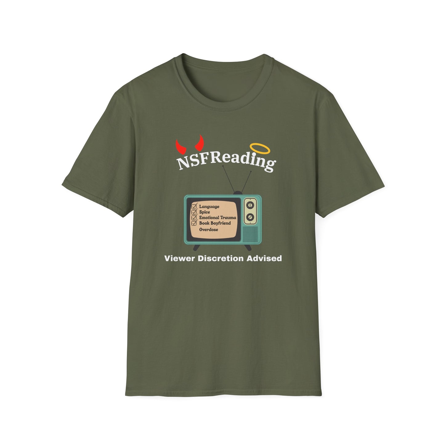 NSF Reading, Viewer Discretion Advised - T-Shirt
