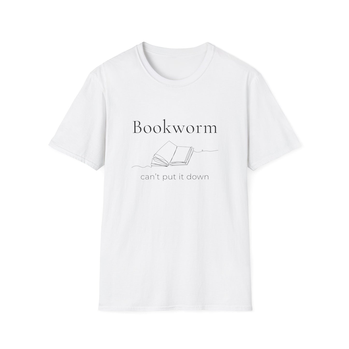 Bookworm, Can't Put It Down - T-Shirt