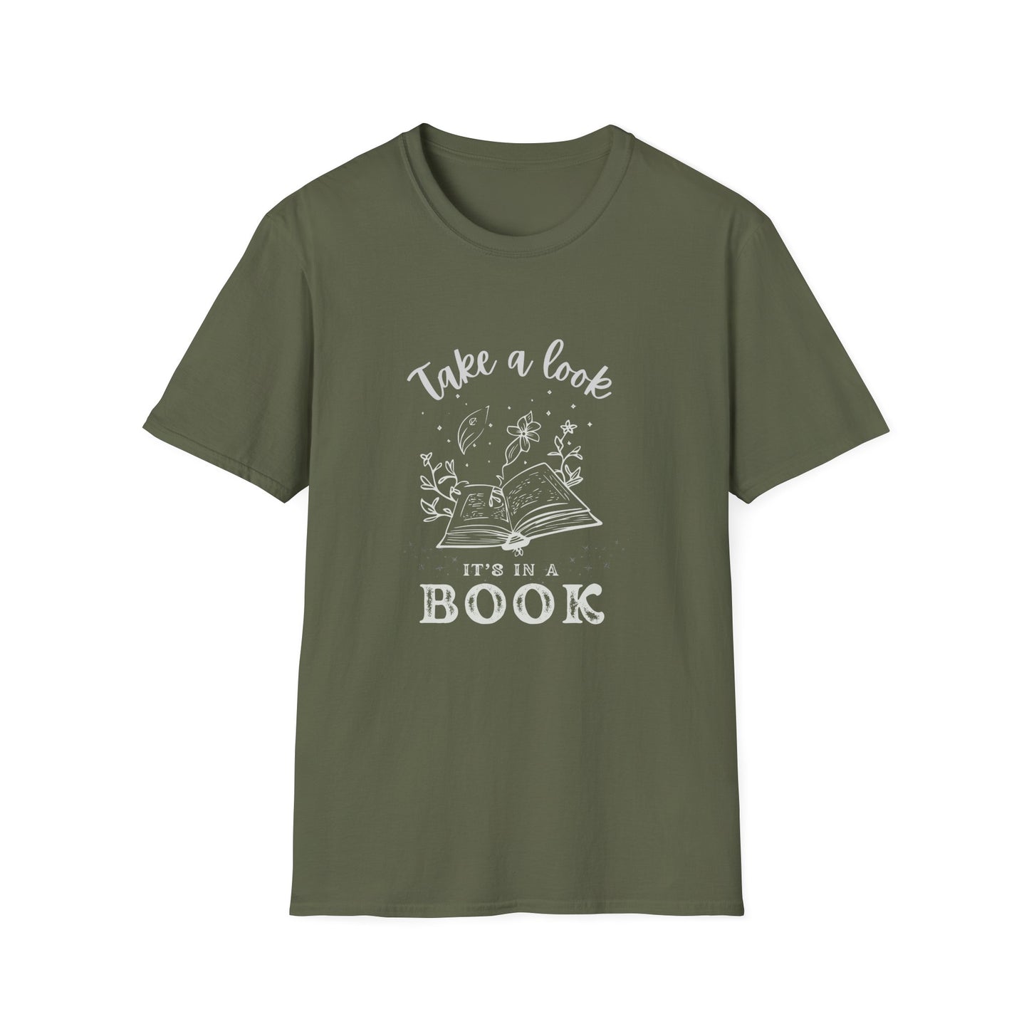 Fantasy, Take a Look, It's In a Book - T-Shirt
