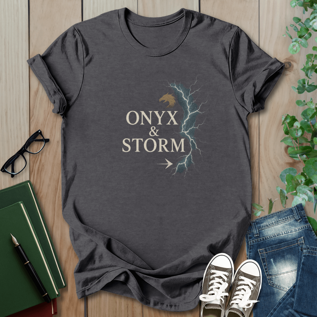 Fourth Wing, Onyx & Storm – Shadows and Lightning - T-Shirt