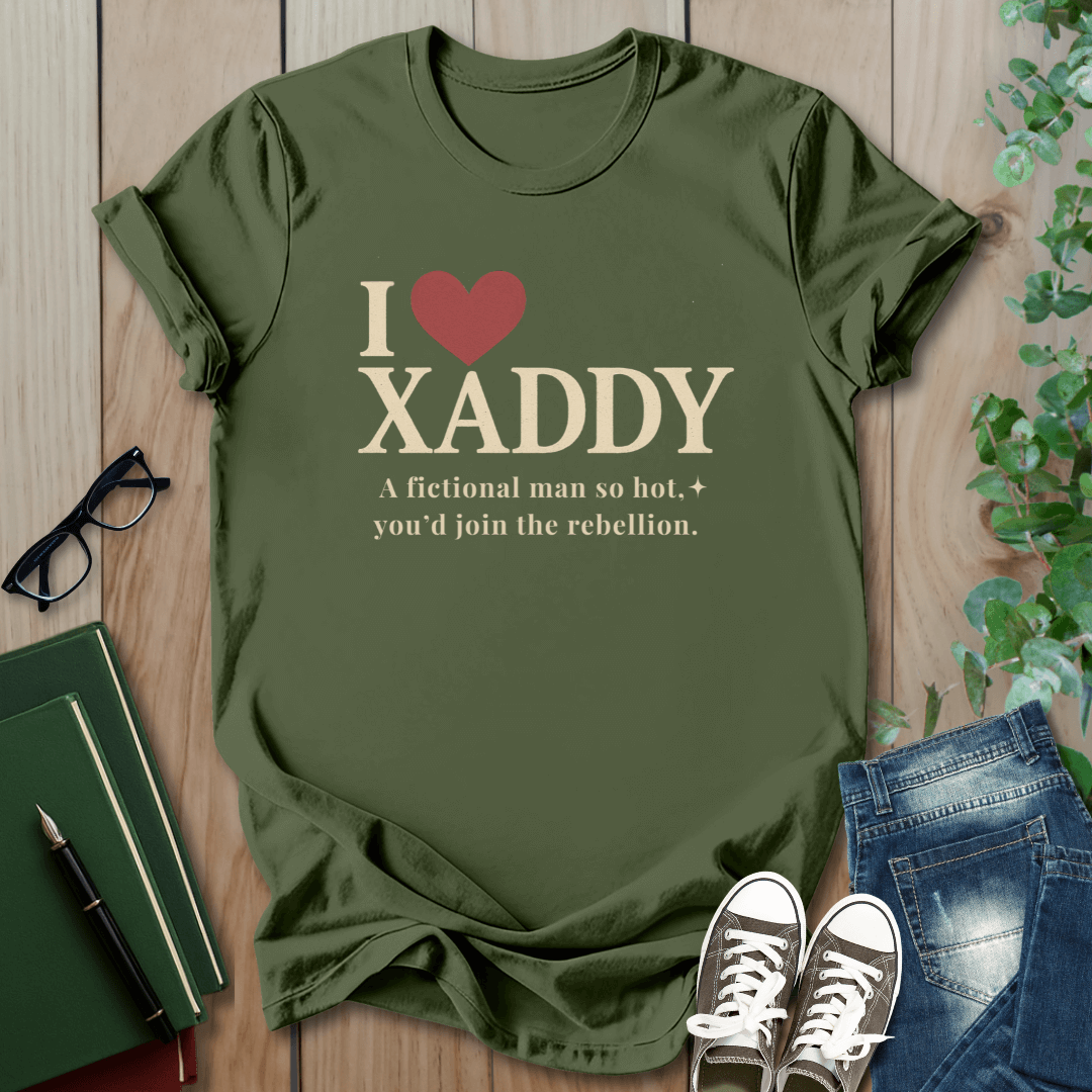 Fourth Wing, I Love Xaddy - T-Shirt