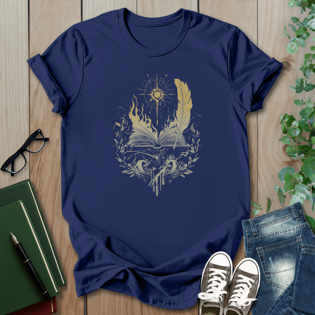 Romantasy, Moon & Stars Graphic - T-Shirt
