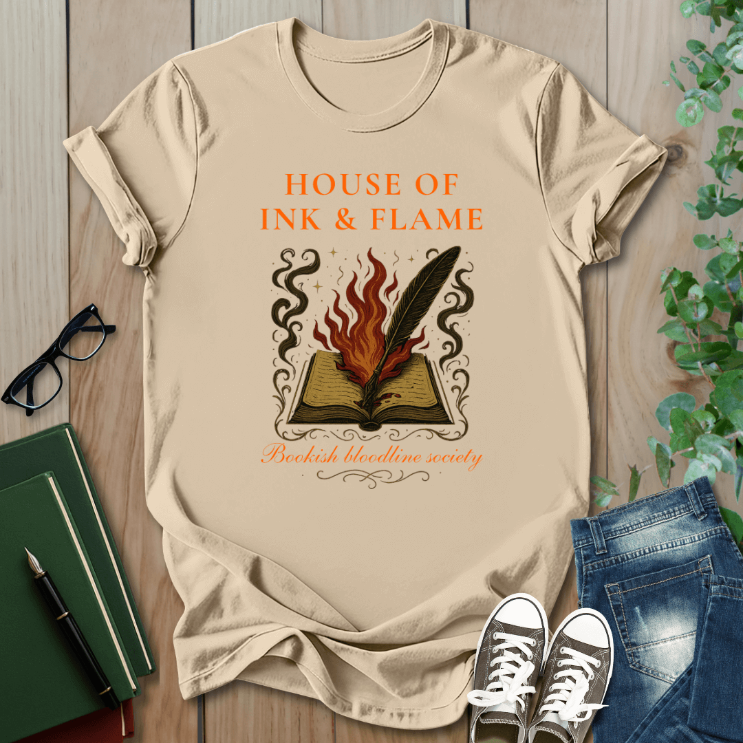 Romantasy House of Ink & Flame - T-Shirt