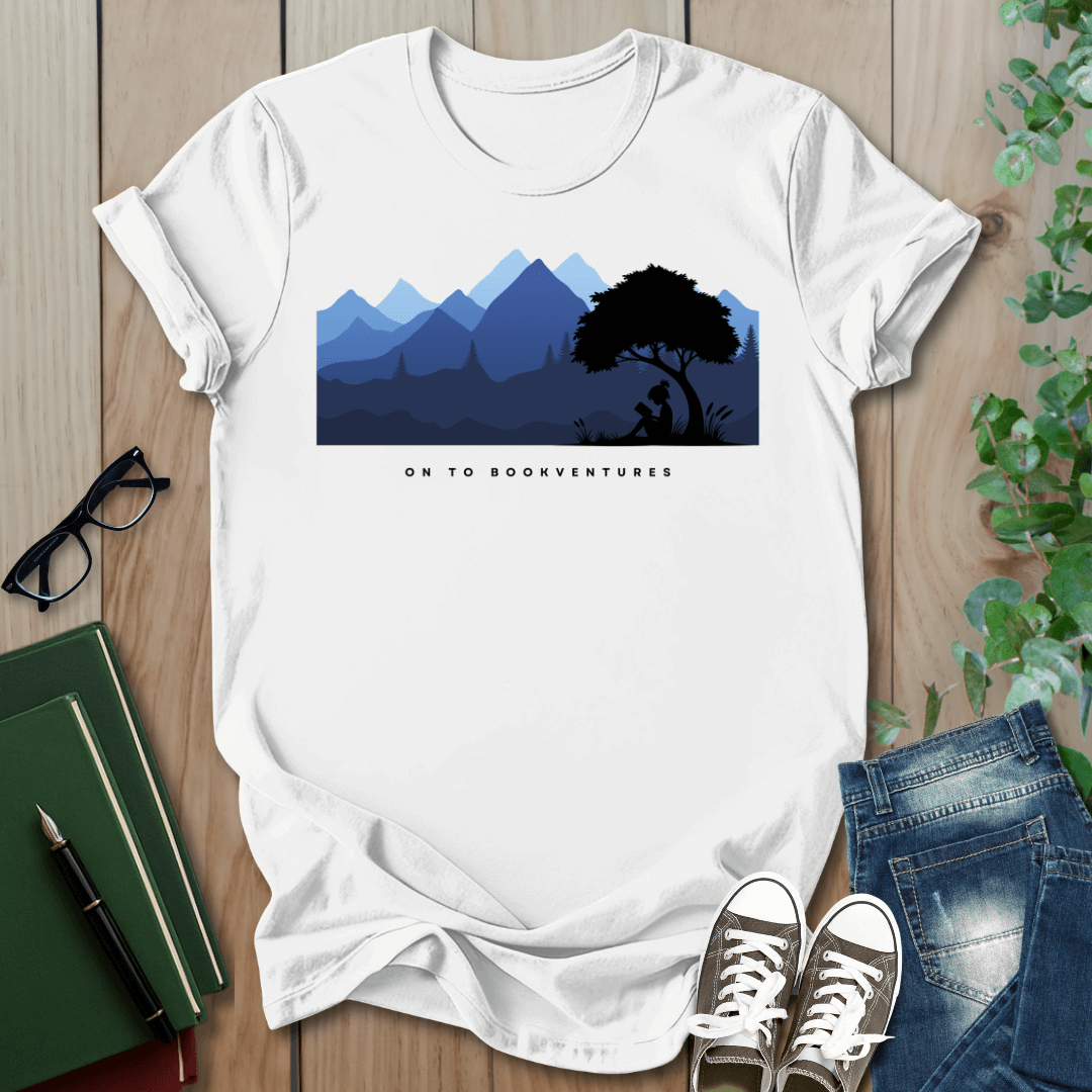 On To Bookventures - T-Shirt