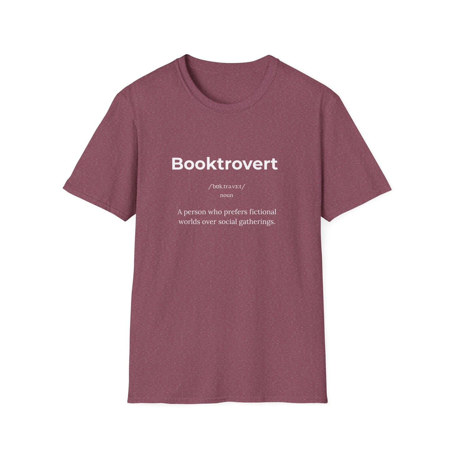 Booktrovert Definition - T-Shirt