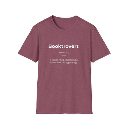 Booktrovert Definition - T-Shirt