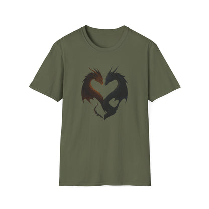 Romantasy Dragon Heart - T-Shirt