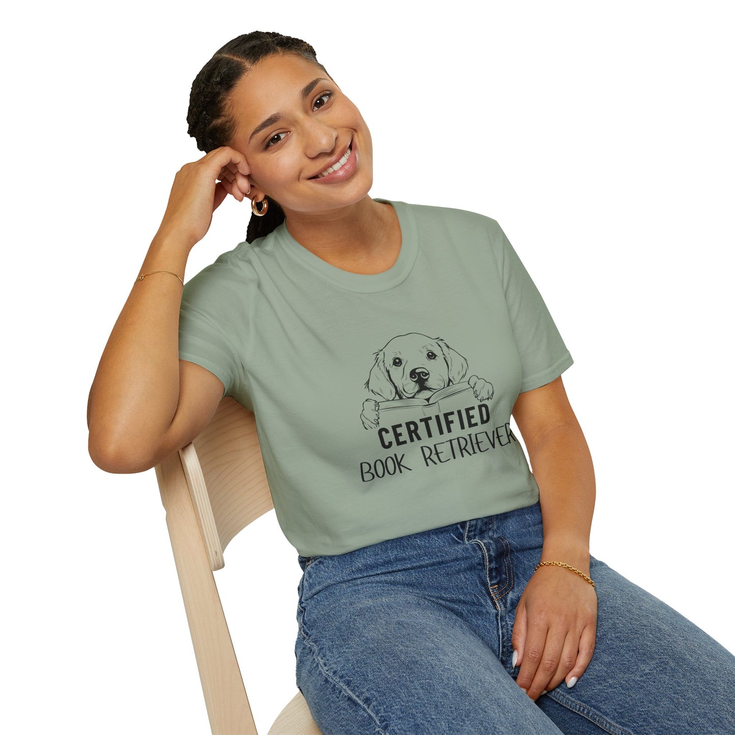 Certified Book Retriever - T-Shirt