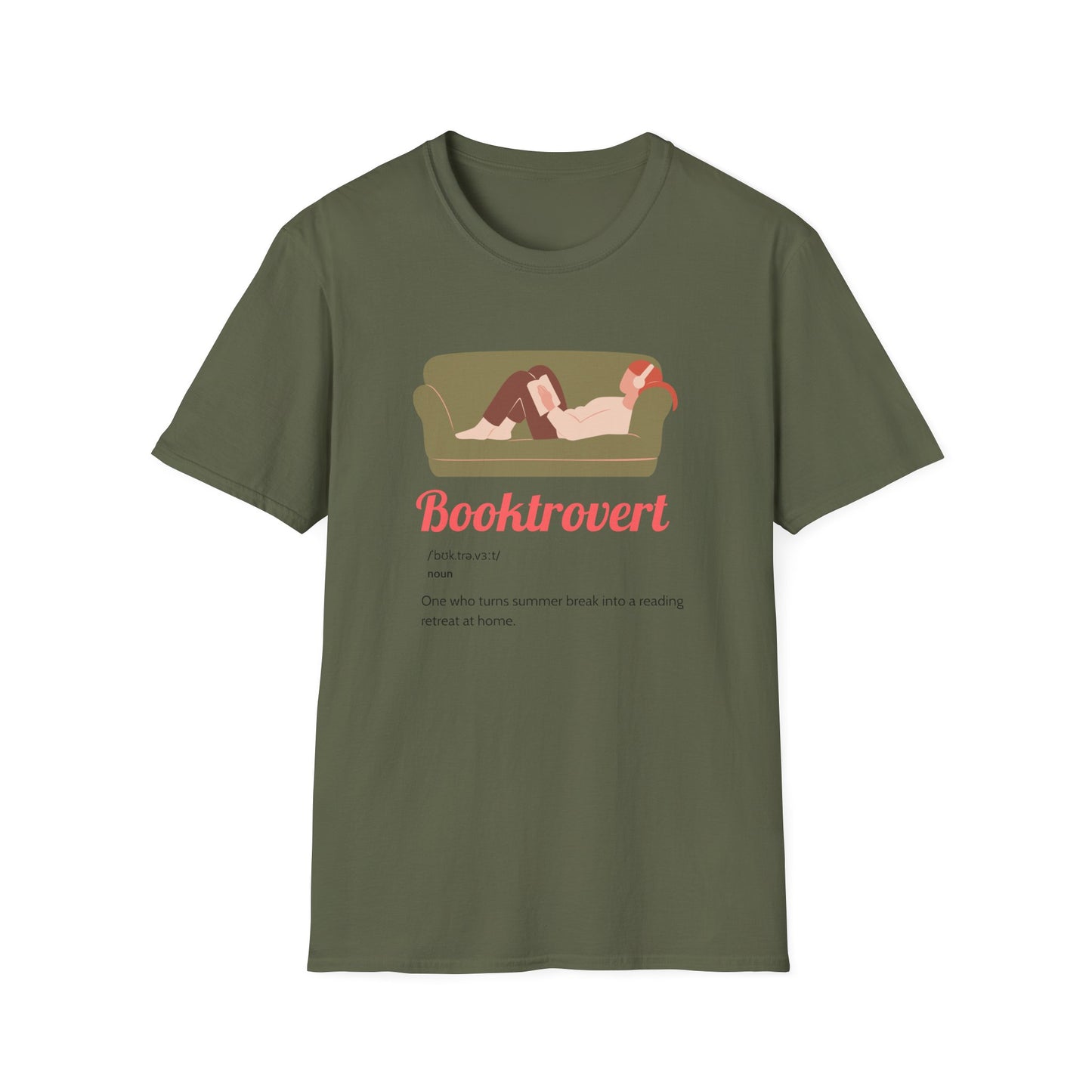 Booktrovert, Summer Definition - T-Shirt