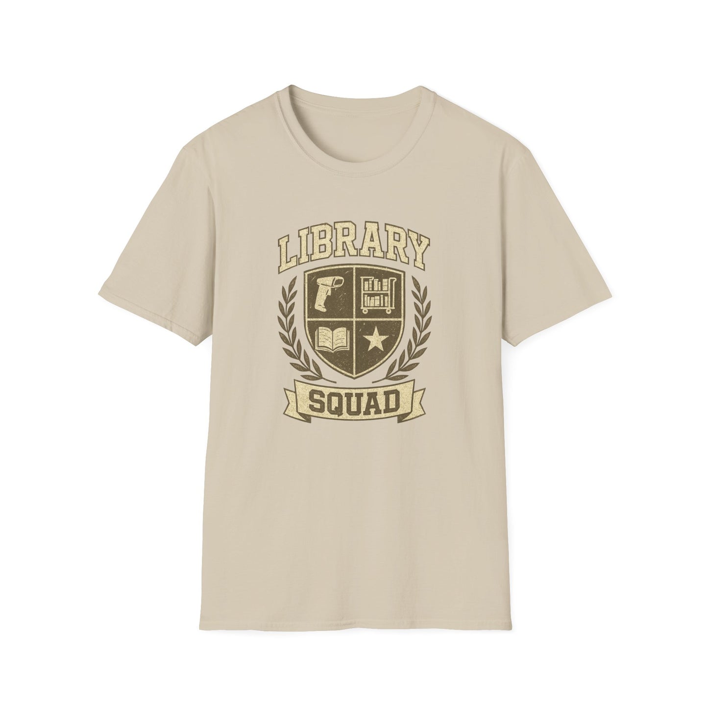 Library Squad Crest  - T-Shirt