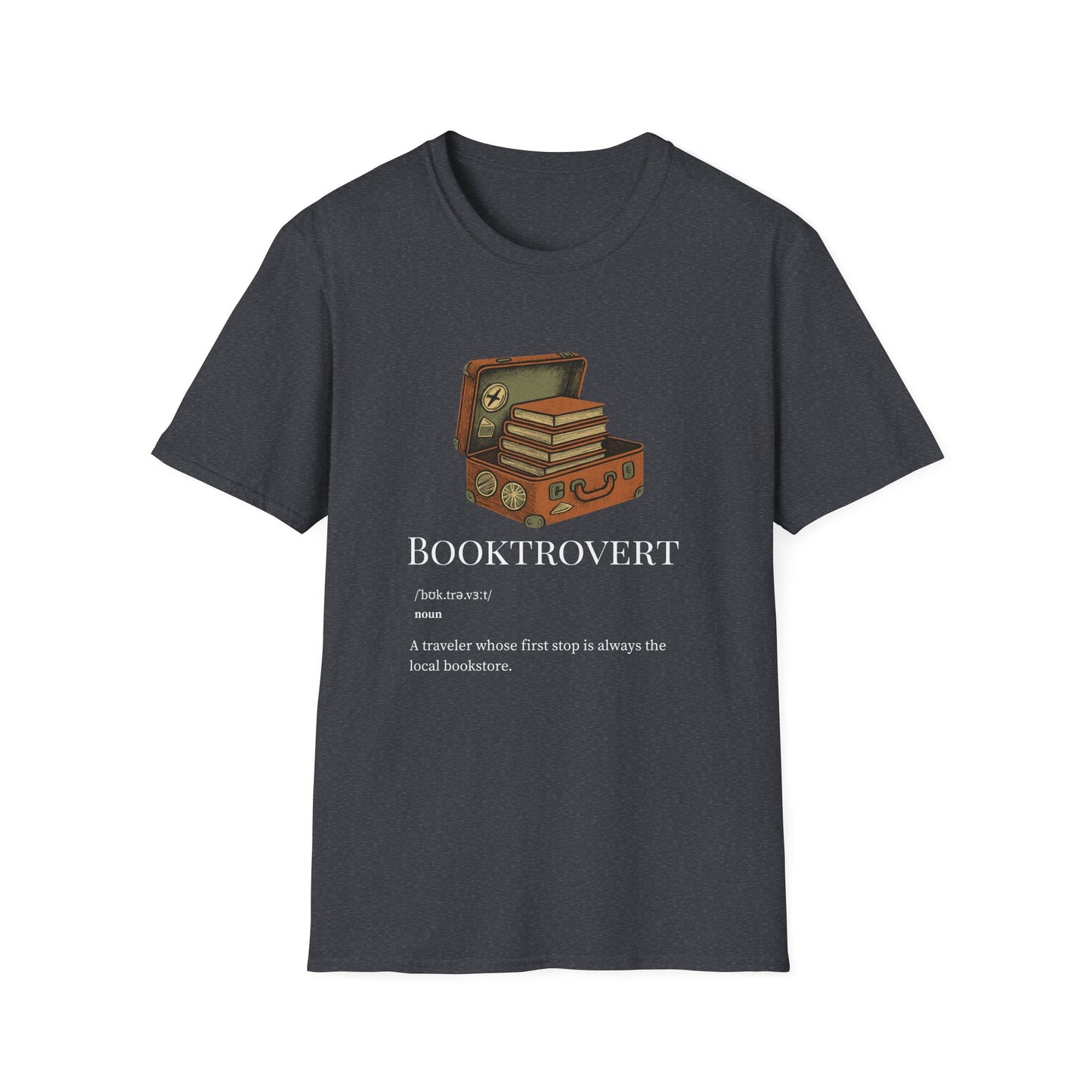 Booktrovert, Traveler Definition - T-Shirt