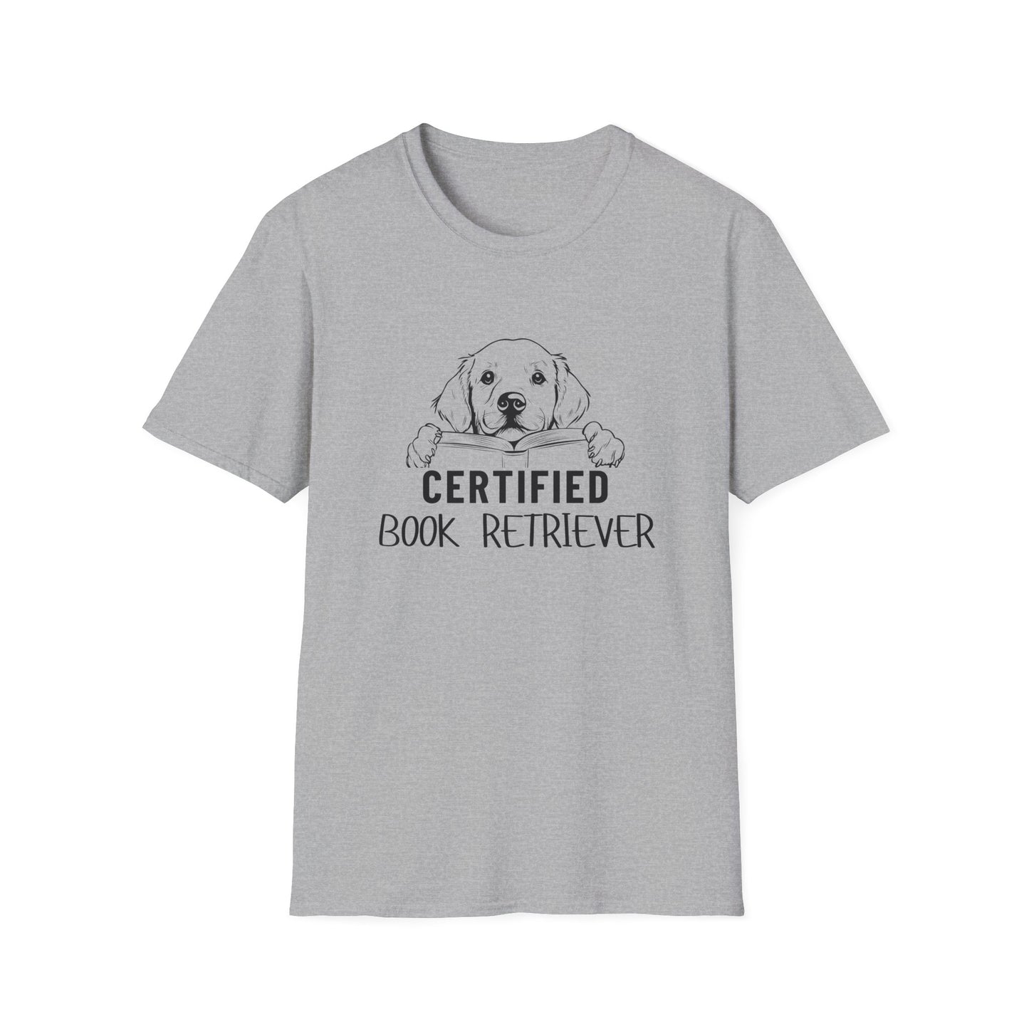 Certified Book Retriever - T-Shirt