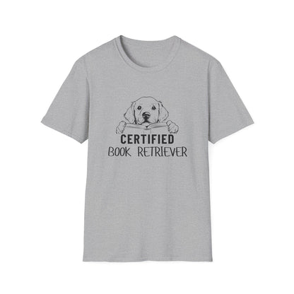 Certified Book Retriever - T-Shirt