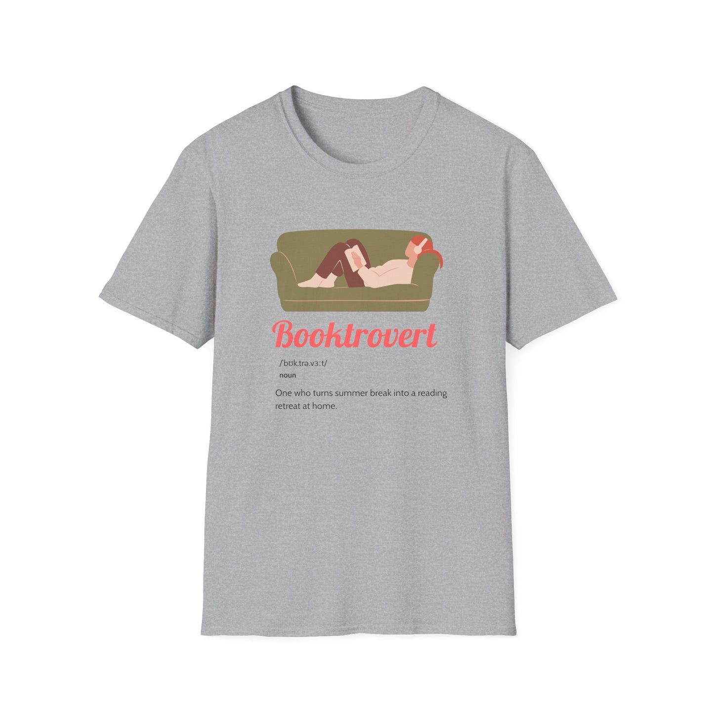 Booktrovert, Summer Definition - T-Shirt