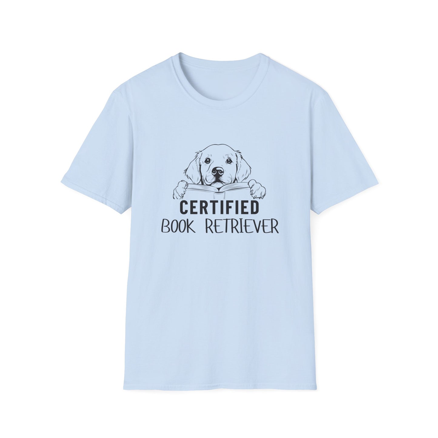 Certified Book Retriever - T-Shirt