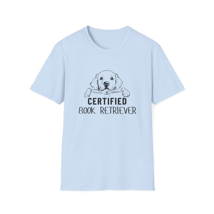 Certified Book Retriever - T-Shirt