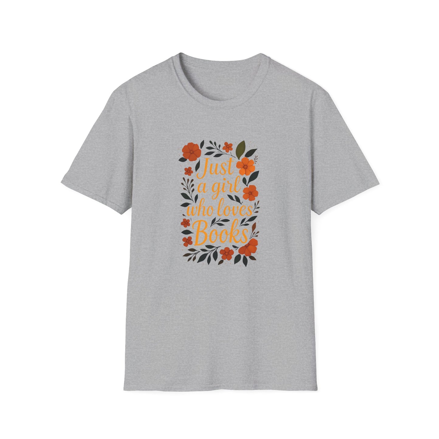 Just a Girl Who Loves Books - T-Shirt