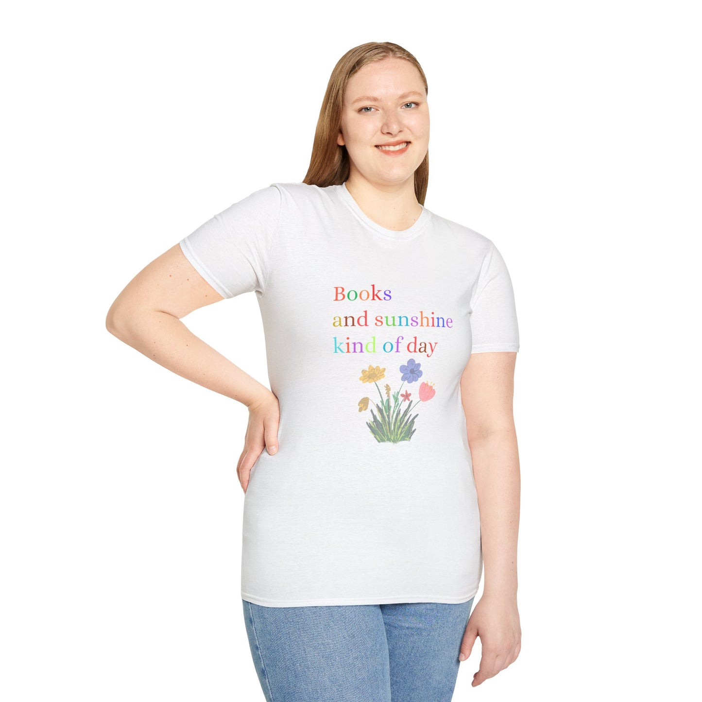 Books And Sunshine Kind of Day- T-Shirt