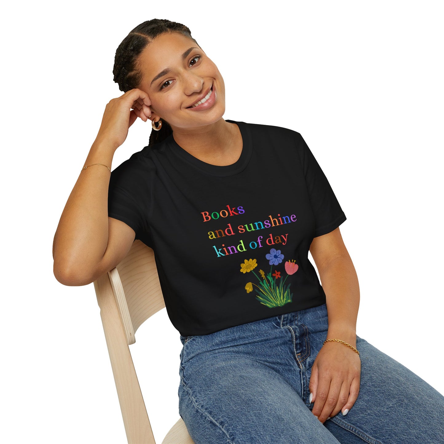 Books And Sunshine Kind of Day- T-Shirt
