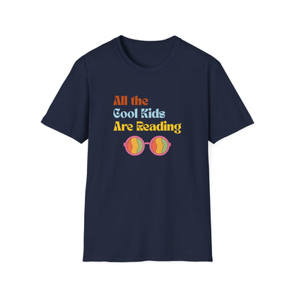 All The Cool Kids Are Reading - T-Shirt