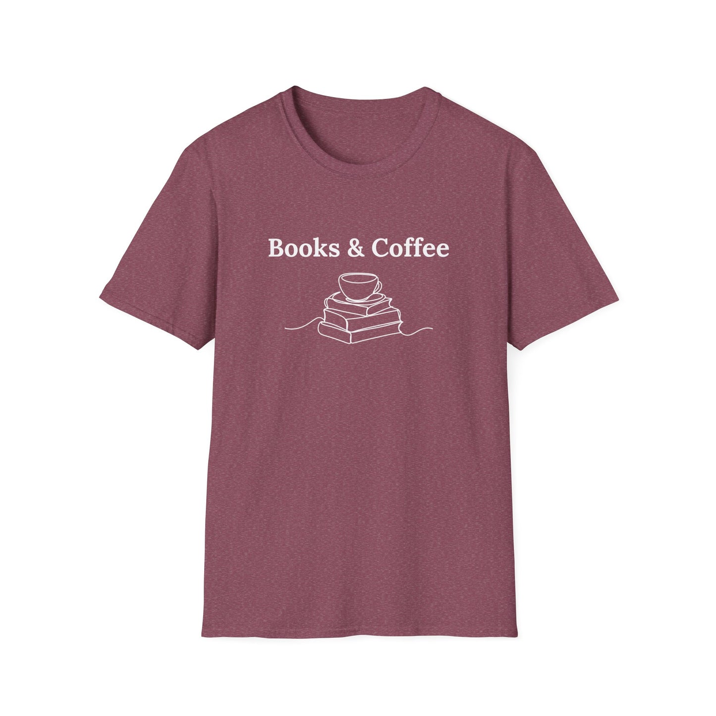 Books & Coffee - T-Shirt