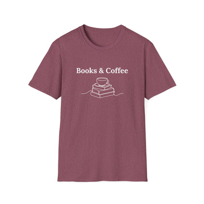 Books & Coffee - T-Shirt
