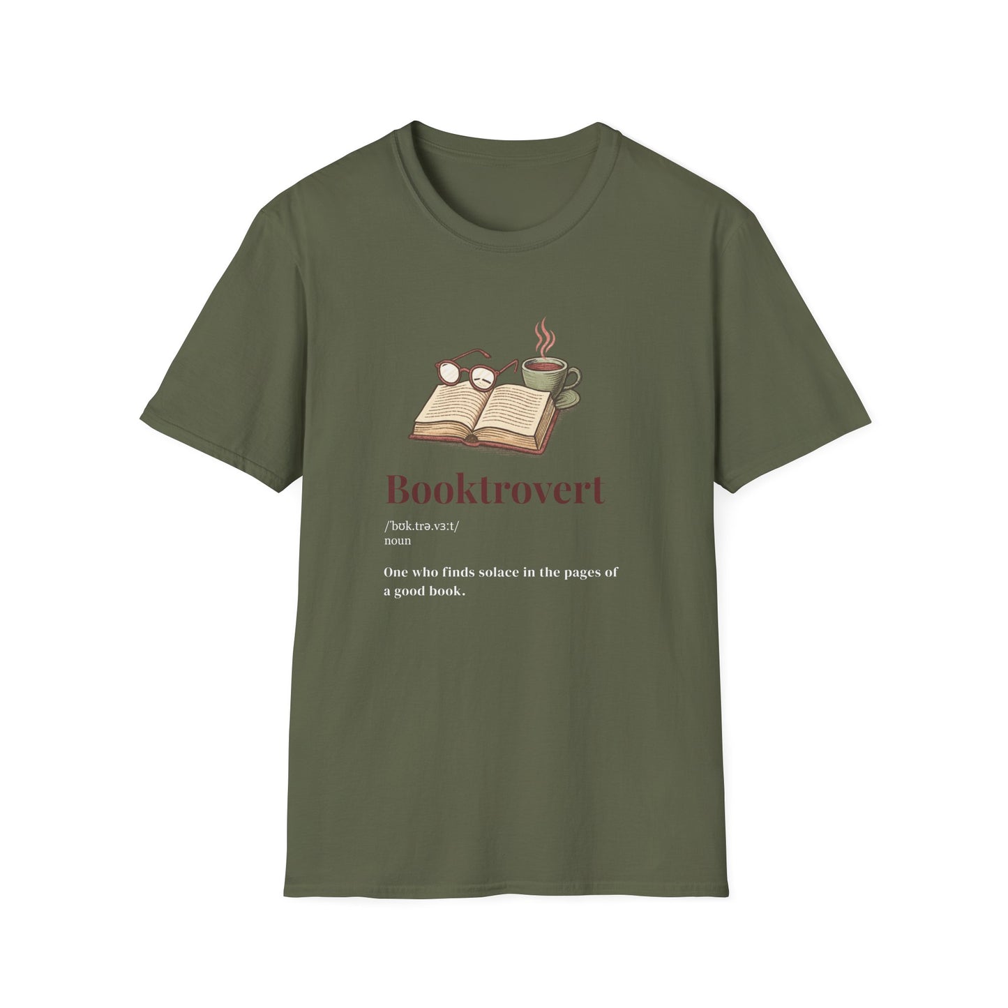 Booktrovert, Cozy Definition - T-Shirt