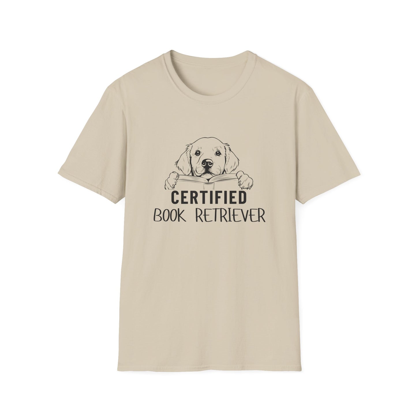 Certified Book Retriever - T-Shirt