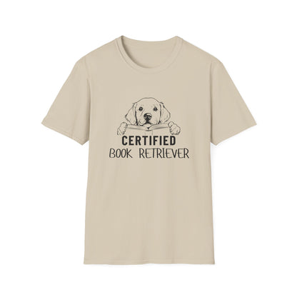 Certified Book Retriever - T-Shirt